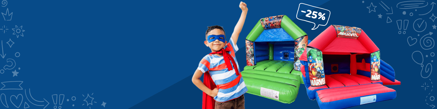 Superhero Promo Banner